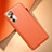 Funda Lujo Cuero Carcasa para Samsung Galaxy S20 FE ((2022)) 5G Naranja