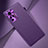 Funda Lujo Cuero Carcasa para Vivo X51 5G Morado