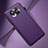 Funda Lujo Cuero Carcasa para Xiaomi Poco X3 Morado