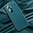 Funda Lujo Cuero Carcasa QK1 para Huawei Honor 50 5G Verde