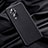 Funda Lujo Cuero Carcasa QK1 para Huawei Honor 50 SE 5G Negro