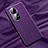 Funda Lujo Cuero Carcasa QK1 para Huawei P50 Morado