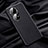 Funda Lujo Cuero Carcasa QK1 para Huawei P50 Negro