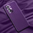 Funda Lujo Cuero Carcasa QK1 para Realme GT Master Explorer 5G Morado