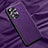 Funda Lujo Cuero Carcasa QK1 para Samsung Galaxy A32 4G Morado