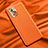 Funda Lujo Cuero Carcasa QK1 para Xiaomi Poco X3 GT 5G Naranja