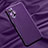 Funda Lujo Cuero Carcasa QK1 para Xiaomi Redmi K40 Gaming 5G Morado