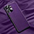 Funda Lujo Cuero Carcasa QK1 para Xiaomi Redmi Note 10 4G Morado