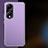 Funda Lujo Cuero Carcasa QK2 para Huawei Honor 90 Pro 5G Morado