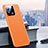 Funda Lujo Cuero Carcasa QK2 para Xiaomi Mi 13 5G Naranja