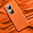 Funda Lujo Cuero Carcasa QK4 para Huawei P50 Naranja