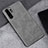 Funda Lujo Cuero Carcasa R01 para Huawei P30 Pro New Edition Gris