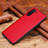 Funda Lujo Cuero Carcasa R01 para Samsung Galaxy Note 10 5G Rojo