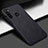 Funda Lujo Cuero Carcasa R01 para Xiaomi Redmi Note 8 (2021) Negro