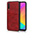 Funda Lujo Cuero Carcasa R02 para Xiaomi Mi A3 Rojo