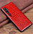 Funda Lujo Cuero Carcasa R02 para Xiaomi Mi Note 10 Pro Rojo