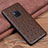 Funda Lujo Cuero Carcasa R03 para Huawei Mate 20 Pro Marron