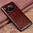 Funda Lujo Cuero Carcasa R03 para Huawei Mate 30 Marron