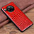 Funda Lujo Cuero Carcasa R03 para Huawei Mate 30 Rojo