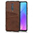 Funda Lujo Cuero Carcasa R03 para Xiaomi Mi 9T Marron