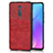 Funda Lujo Cuero Carcasa R03 para Xiaomi Redmi K20 Pro Rojo