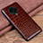 Funda Lujo Cuero Carcasa R03 para Xiaomi Redmi K30 Pro 5G Marron