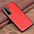 Funda Lujo Cuero Carcasa R04 para Huawei P40 Lite 5G Rojo