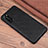 Funda Lujo Cuero Carcasa R04 para Huawei P40 Negro