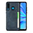 Funda Lujo Cuero Carcasa R05 para Huawei Nova 4e Azul