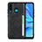 Funda Lujo Cuero Carcasa R05 para Huawei Nova 4e Negro