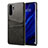 Funda Lujo Cuero Carcasa R05 para Huawei P30 Pro New Edition Negro