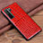 Funda Lujo Cuero Carcasa R05 para Huawei P40 Lite 5G Rojo