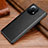 Funda Lujo Cuero Carcasa R06 para Xiaomi Mi 11 Lite 5G NE Negro