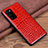 Funda Lujo Cuero Carcasa R08 para Huawei Honor View 30 Pro 5G Rojo