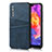 Funda Lujo Cuero Carcasa R10 para Huawei P20 Pro Azul