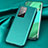 Funda Lujo Cuero Carcasa S01 para Huawei Honor 30 Verde