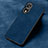 Funda Lujo Cuero Carcasa S01 para Huawei Honor 80 Pro Flat 5G Azul