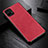 Funda Lujo Cuero Carcasa S01 para Nothing Phone 1 Rojo