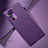 Funda Lujo Cuero Carcasa S01 para Oppo Reno5 5G Morado