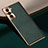 Funda Lujo Cuero Carcasa S01 para Samsung Galaxy S21 FE 5G Verde