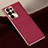 Funda Lujo Cuero Carcasa S01 para Samsung Galaxy S24 Ultra 5G Rojo