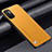 Funda Lujo Cuero Carcasa S01 para Xiaomi POCO M3 Pro 5G Amarillo