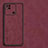 Funda Lujo Cuero Carcasa S01 para Xiaomi Redmi 9 India Rojo
