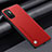 Funda Lujo Cuero Carcasa S01 para Xiaomi Redmi Note 11 SE 5G Rojo