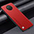 Funda Lujo Cuero Carcasa S01 para Xiaomi Redmi Note 9 5G Rojo