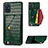 Funda Lujo Cuero Carcasa S01D para Samsung Galaxy M40S Verde