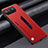 Funda Lujo Cuero Carcasa S02 para Asus ROG Phone 6 Rojo