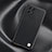 Funda Lujo Cuero Carcasa S02 para Huawei Honor X30i Negro