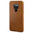 Funda Lujo Cuero Carcasa S02 para Huawei Mate 20 Marron