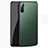 Funda Lujo Cuero Carcasa S02 para Oppo A91 Verde